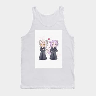 FFXIV Emet-Selch Hythlodaeus Hades Hythades Hythemet Cats Tank Top